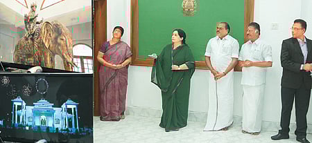 கரிகால் சோழன் நினைவு மணிமண்டபம்: முதல்வர் ஜெயலலிதா திறந்து வைத்தார்