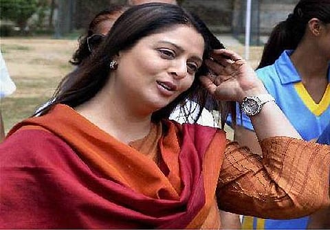 மாநிலங்களவை எம்பி பதவி மறுப்பு: நடிகை நக்மா அதிருப்தி