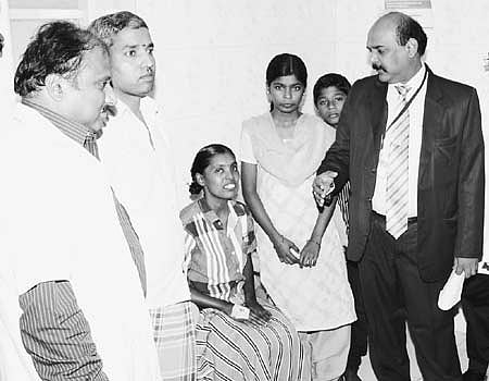 சுருங்கி இருந்த நுரையீரல் வால்வுக்கு பலூன் சிகிச்சை