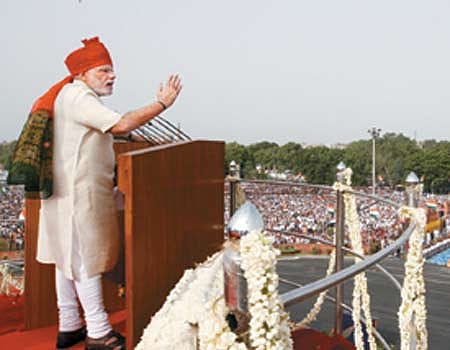 திட்டக் குழு விரைவில் கலைப்பு: சுதந்திர தின விழாவில் பிரதமர் மோடி உரை