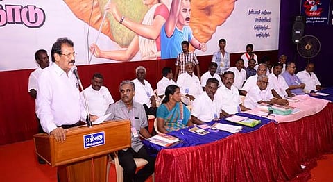 தீண்டாமைக்கு எதிராக கம்யூனிஸ்ட் இயக்கமும் இணைந்து போராட வேண்டும்: டாக்டர்.கே.கிருஷ்ணசாமி