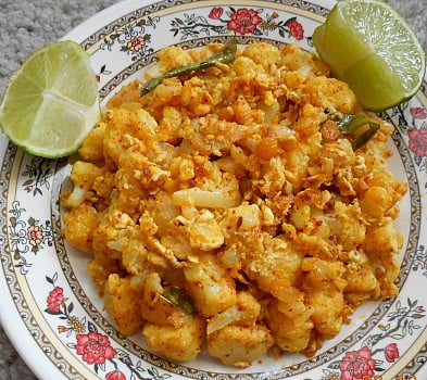 காளிஃபிளவர் முட்டை வறுவல்