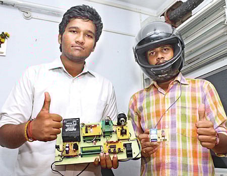 இன்டலிஜென்ட் ஹெல்மெட்!