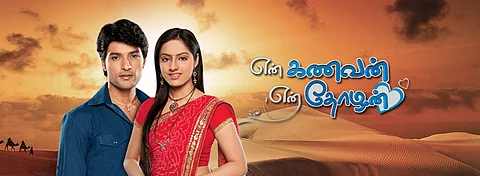 ‘என் கணவன், என் தோழன்’ சீரியல் ஜோடிகளிடையே பிரிவா?!