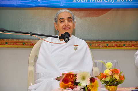 அதர்மத்துக்கு எதிராக ஆன்மிகம் - ராஜயோகினி ஜெயந்தி பேச்சு!