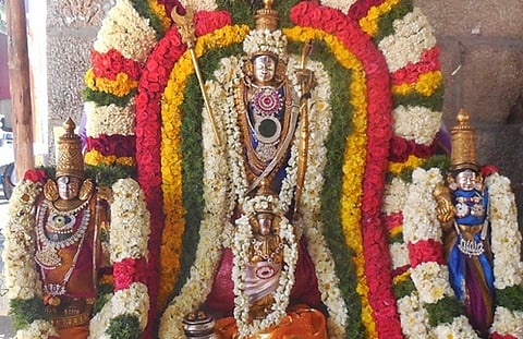 ஆரணி கோதண்டராம வீரஆஞ்சநேயர் கோயிலில் பிரம்மோற்சவ விழா