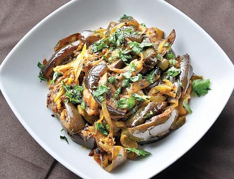 கத்தரிக்காய் வதக்கல்