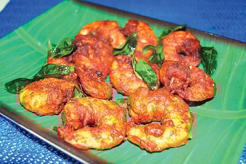 இறால் சில்லி 65