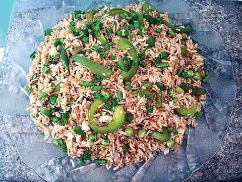 காப்ஸிகம் ரைஸ்