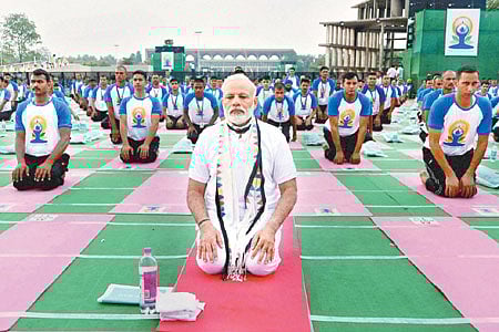 யோகா மேம்பாட்டுக்கு 2 விருதுகள்: பிரதமர் மோடி அறிவிப்பு