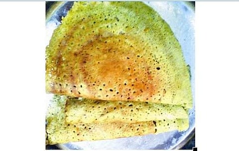 தினை பயத்தம் பருப்பு தோசை