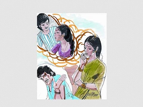 ஒரு கோழியும் இரண்டு குஞ்சுகளும்