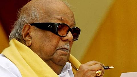 மு.கருணாநிதி.(கோப்புப்படம்)