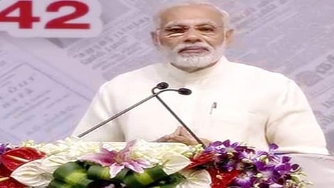 பத்திரிகை சுதந்திரம் பகுத்தறிந்து செயல்பட வேண்டும்: தினத்தந்தி விழாவில் பிரதமர் பேச்சு