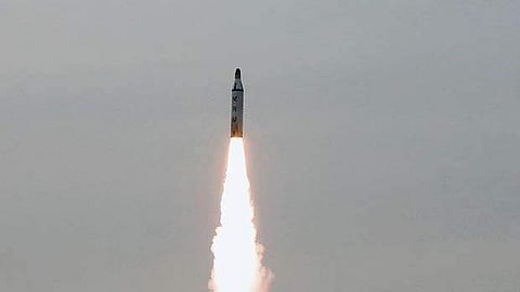 ஏவுகணை சோதனை (கோப்புப் படம்).