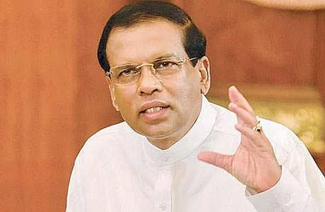 இலங்கையின் புதிய பிரதமரை திங்களன்று நியமிப்பேன்: அதிபர் சிறீசேனா அறிவிப்பு 