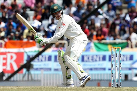 சவாலை எதிர்கொண்ட ஆஸி. வீரர்கள்! டிராவை நோக்கிச் செல்லும் டெஸ்ட் போட்டி!