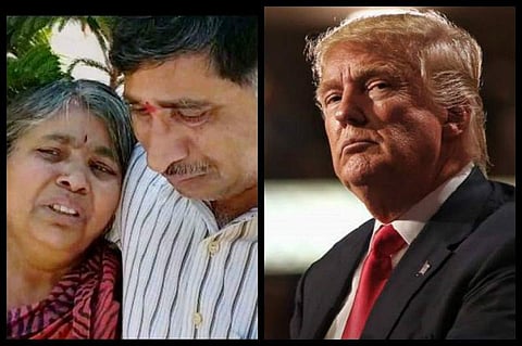 அமெரிக்கா ஒரு குடியேற்ற நாடு, உள்ளே நுழையக் கூடாதென சொல்ல நீங்கள் யார்? குமுறும் குச்சிபோட்லாவின் தாய்!