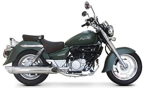 "அகியூல்லா 250' புதிய மோட்டார் சைக்கிள் அறிமுகம்