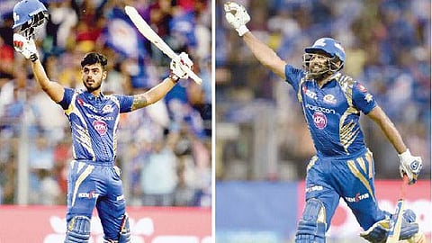 ராணா, போலார்ட், ரோஹித் அதிரடி: மும்பைக்கு 4-ஆவது வெற்றி