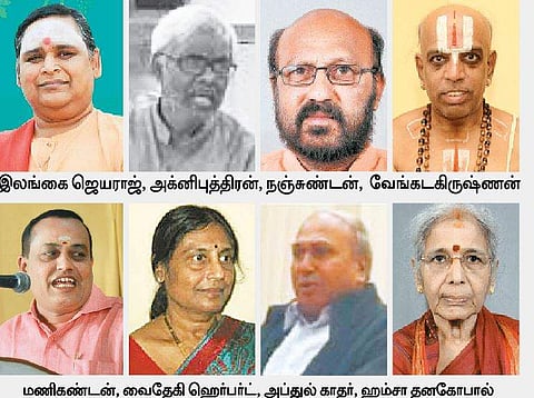 இலங்கை ஜெயராஜுக்கு கம்பர் விருது: பிரபல பேச்சாளர்களுக்கும் தமிழக அரசு விருதுகள்