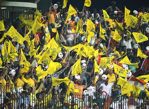 திரும்ப வர்றோம்! சென்னை சூப்பர் கிங்ஸ் கர்ஜனை!