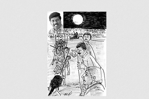 கடல் மீன்களும்... விண்மீன்களும்...