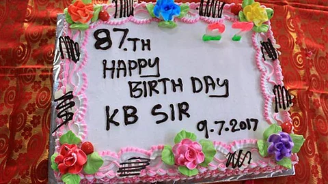 இயக்குநர் பாலசந்தரின் 87வது பிறந்த நாள் விழா