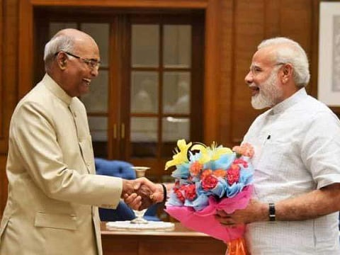 புதிய குடியரசுத்தலைவருக்கு பிரதமர் மோடி வாழ்த்து