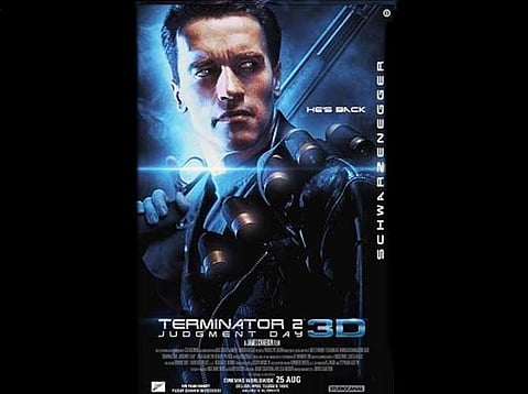 'டெர்மினேட்டர் 2: ஜட்ஜ்மென்ட் டே' திரைப்பட போஸ்டர் வெளியீடு