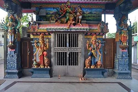 சும்பன், நிசும்பனை அழித்த தஞ்சாவூர் நிசும்பசூதனி 