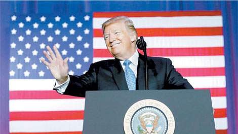 அமெரிக்க அதிபர் டொனால்ட் டிரம்ப்.