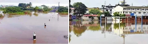 கோவையில் பலத்த மழை: நொய்யல், கௌசிகா நதிகளில் வெள்ளப் பெருக்கு