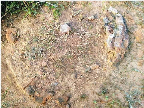 பெருங்கற்கால கண்ணாடி உருக்கு உலைக்கலன் கண்டெடுப்பு