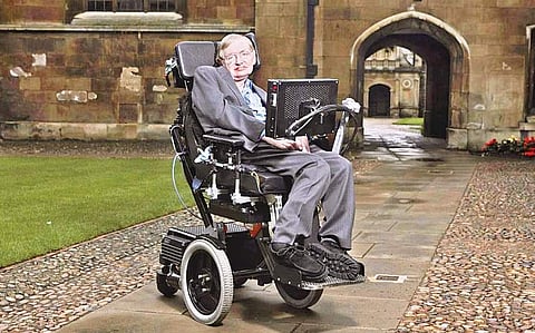 "வெற்றிக்கான வழி இருக்கவே செய்கிறது!'' ஸ்டீபன் ஹாக்கிங் 