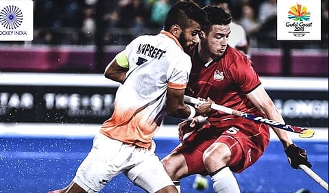 காமன்வெல்த் ஹாக்கி: இங்கிலாந்தை வீழ்த்தியது இந்தியா!