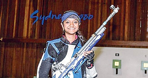 துப்பாக்கி சுடுவதில் சாதனை!