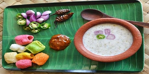 வெயிலுக்கு இதமாக கம்மங்கூழ் குடிக்கலாம் வாங்க!