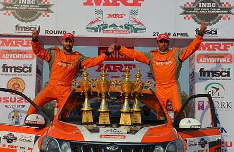 தேசிய கார் பந்தயம்: கெளரவ் கில் முதலிடம்