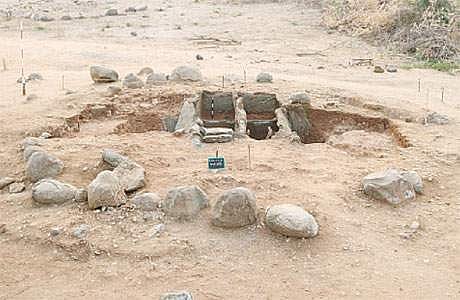 அகழாய்வு நடைபெற்ற இடம்.