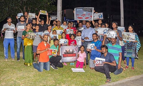 தூத்துக்குடி படுகொலை: தைவான் தமிழ் சங்கத்தின் சார்பில் கண்டன ஆர்ப்பாட்டம்