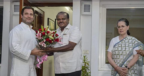 நான் காங்கிரஸுக்கு கடன்பட்டவன், கர்நாடக மக்களுக்கு அல்ல: முதல்வர் குமாரசாமி
