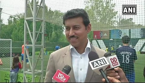 இந்தியாவில் விளையாட்டுத் திறமை நிறைந்துள்ளது: மத்திய அமைச்சர் ராஜ்யவர்தன் ராத்தோர்