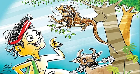 நாடோடிக் கதை: அண்டா பணமும் பணியார மழையும்