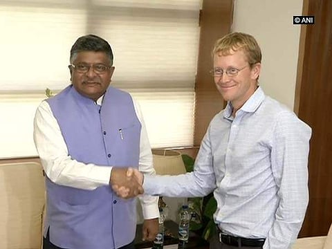 'வதந்திகளுக்கு முற்றுப்புள்ளி'- வாட்ஸ்ஆப் செயல் அதிகாரியுடன் மத்திய அமைச்சர் ரவிசங்கர் பிரசாத் பேச்சுவார்த்தை