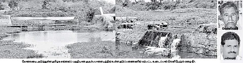 தமிழக எல்லைப் பகுதியில் தடுப்பணைகள் சேதம்: கேரளக் கடல் கலந்து வீணாகும் மழை நீர்