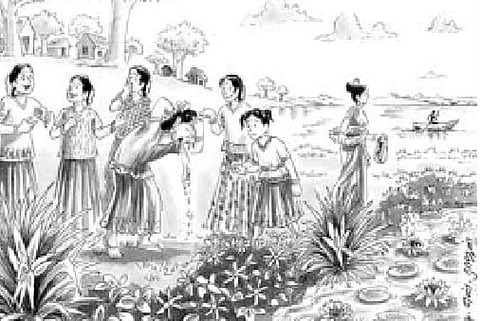 அலர் தூற்றுவ முல்லை