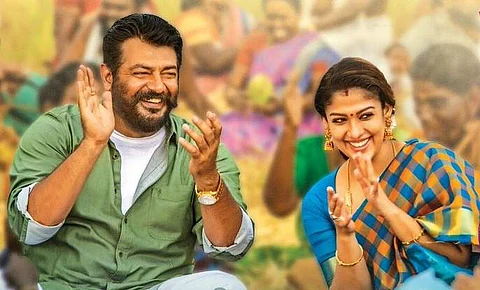 அஜித் போல இல்லாமல் பத்து வருடங்களுக்குப் பிறகும் அதே தோற்றத்துடன் இருக்கும் நயன்தாரா: ‘விஸ்வாசம்’ விமரிசனம்
