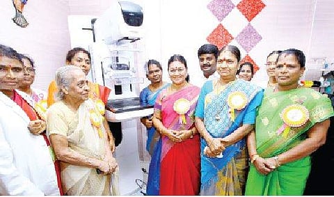 கீழ்ப்பாக்கம் அரசு மருத்துவமனையில் அதிநவீன மார்பகப் புற்றுநோய் சிகிச்சை மையம் திறப்பு