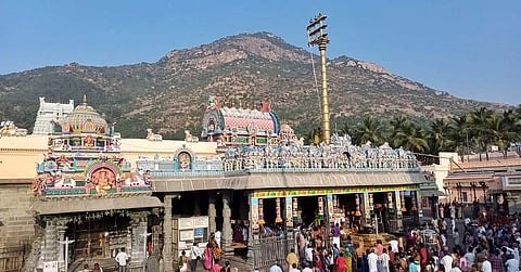 திருவண்ணாமலை உத்தராயண புண்ணியகால உற்சவம் கொடியேற்றத்துடன் தொடக்கம்